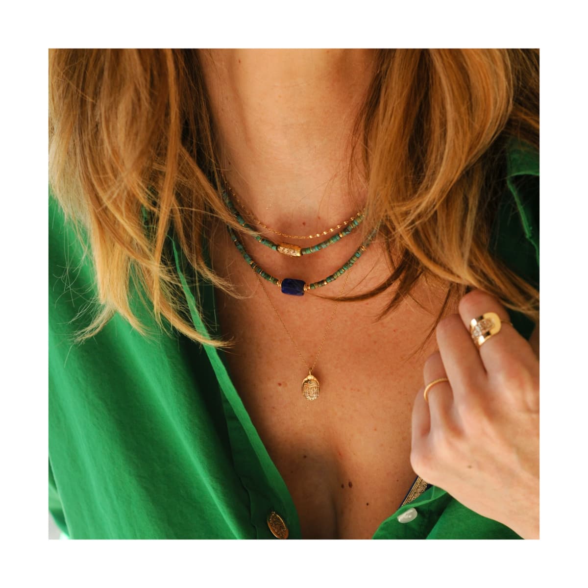 Collier Anna Lapis