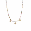 collier femme  Alma trio de trèfles vue générale