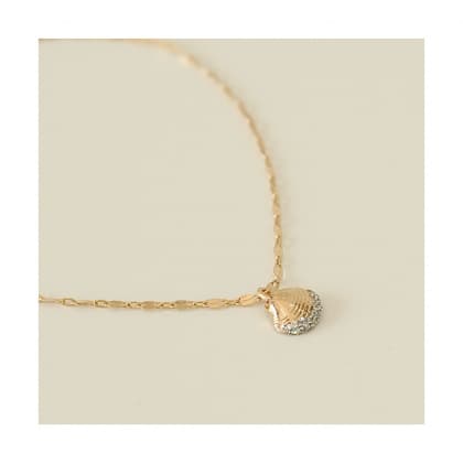 Bracelet de cheville Ekla coquillage