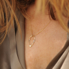 Collier Sunshine goutte d'or