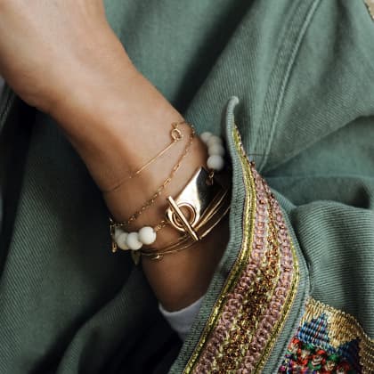 Bracelet Angèle jade ivoire