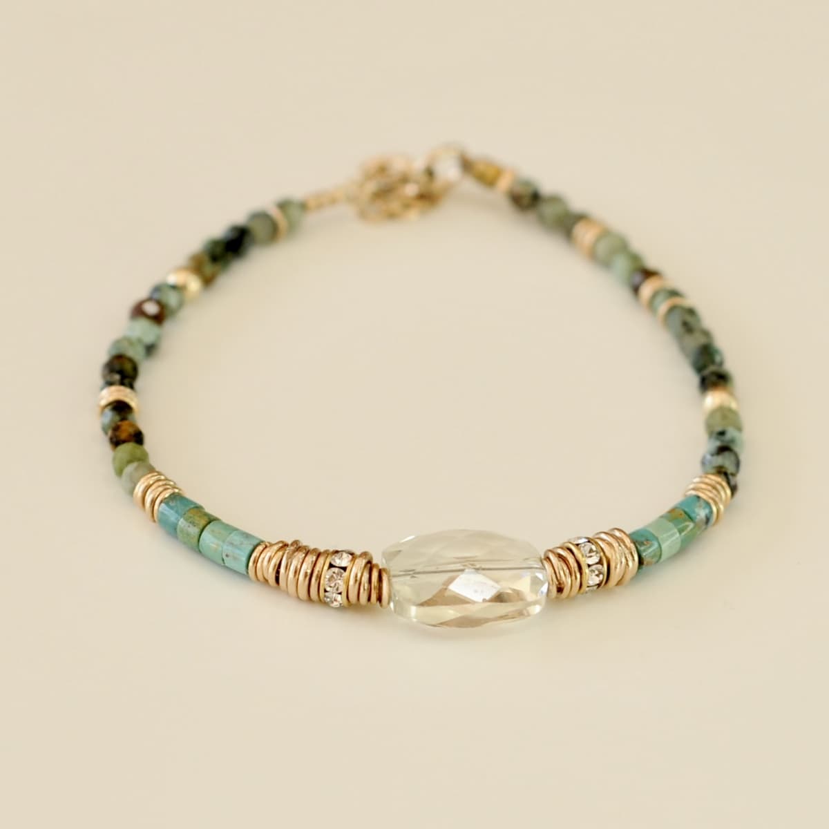 Bracelet Anna Citrine Turquoise