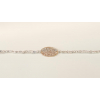 Bracelet argent Céleste galet