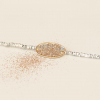 Bracelet argent Céleste galet