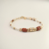 Bracelet Anna Jaspe Rouge