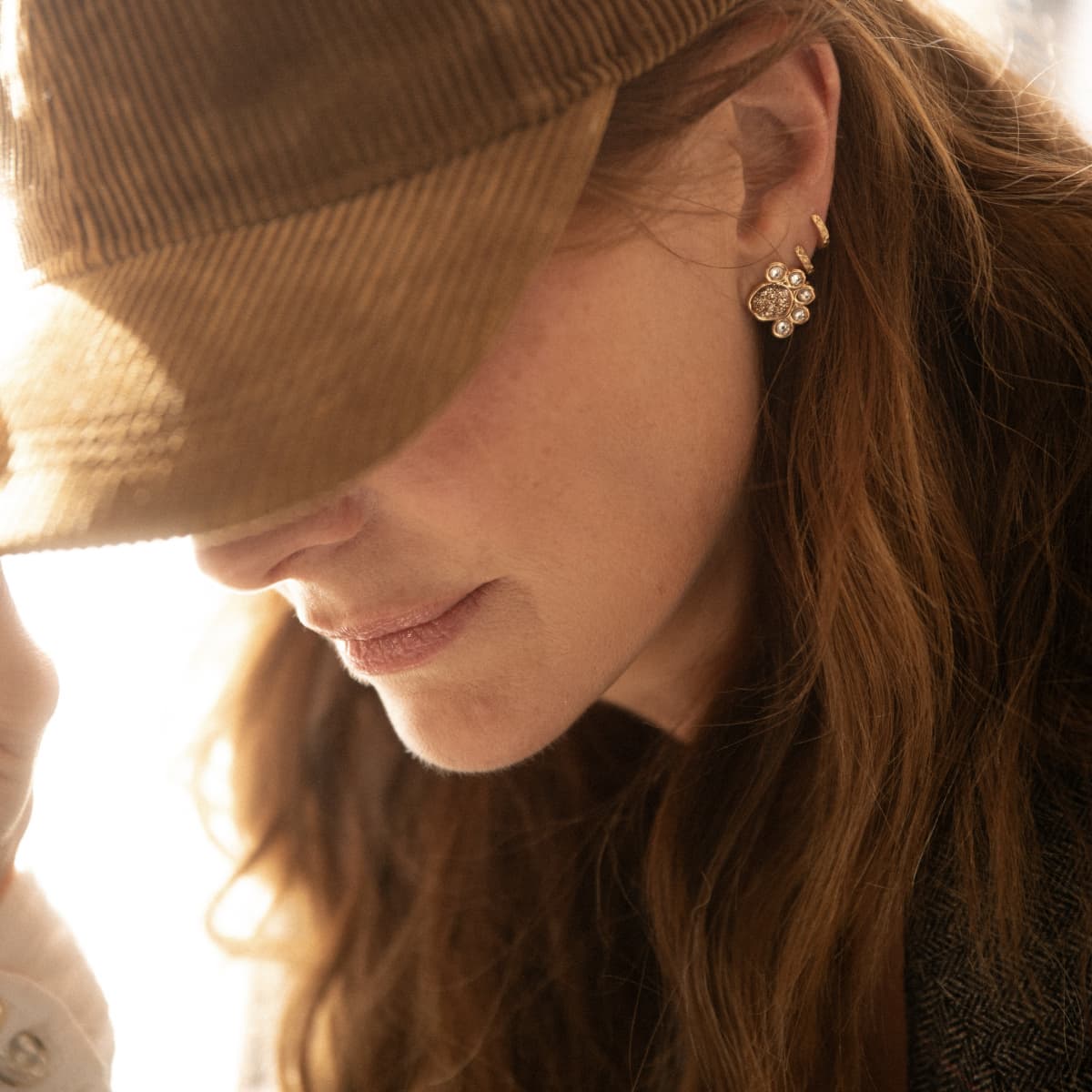 Boucles d'oreilles Flower