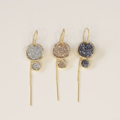 Boucle d'oreilles chaine Vénus xl