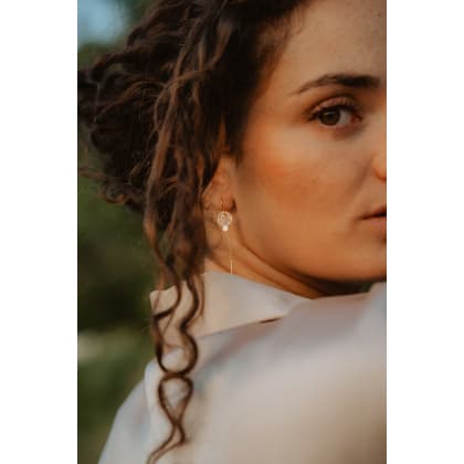 Boucle d'oreilles chaine Luna