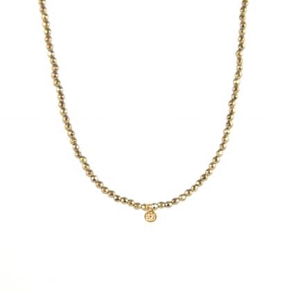 collier femme Louisette pastille strass vue générale