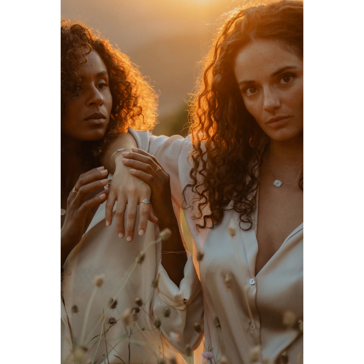 Collier Carré d'or 4 versions