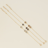 Bracelet chaine Vénus trio pastilles