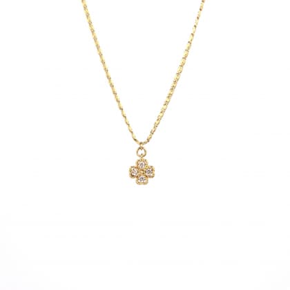 collier femme Adèle grand Trèfle vue générale