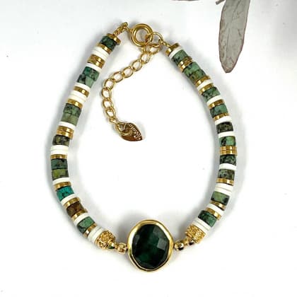 bracelet femme Anna Emeraude vue générale