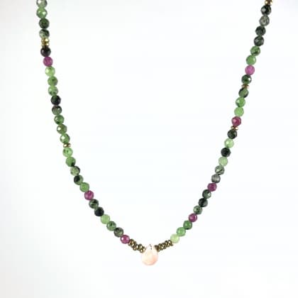 collier femme Anna opale vue générale