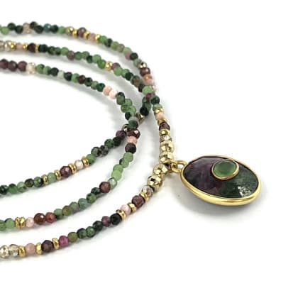 Collier Lenny Purple