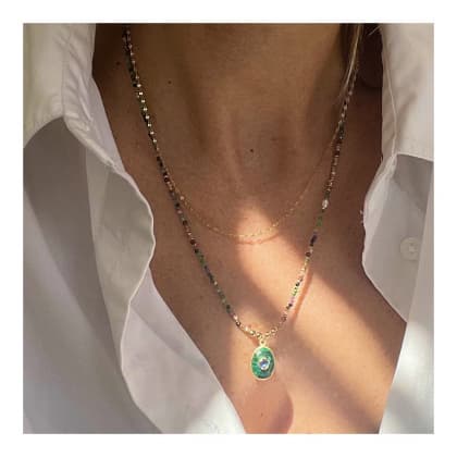 Collier Lenny Green