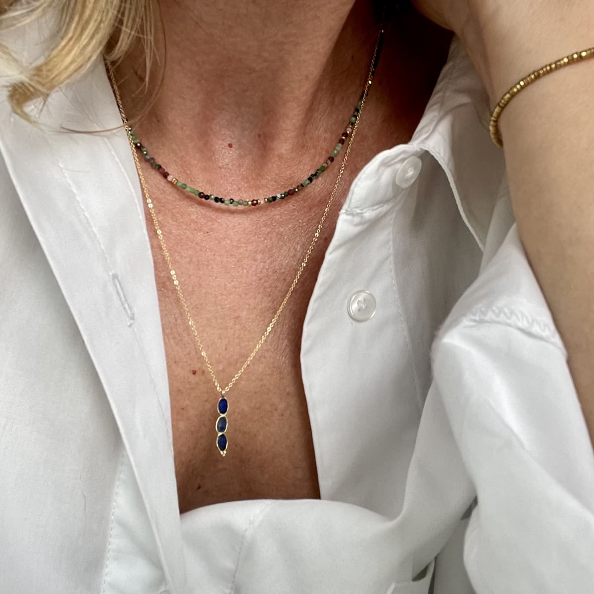 Collier Lenny Lapis
