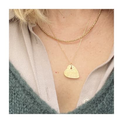 Collier Billie au grand cœur n°2