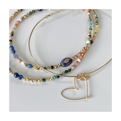 Bracelet de cheville Anna Iolite