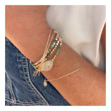 Bracelet Anna Aquamarine