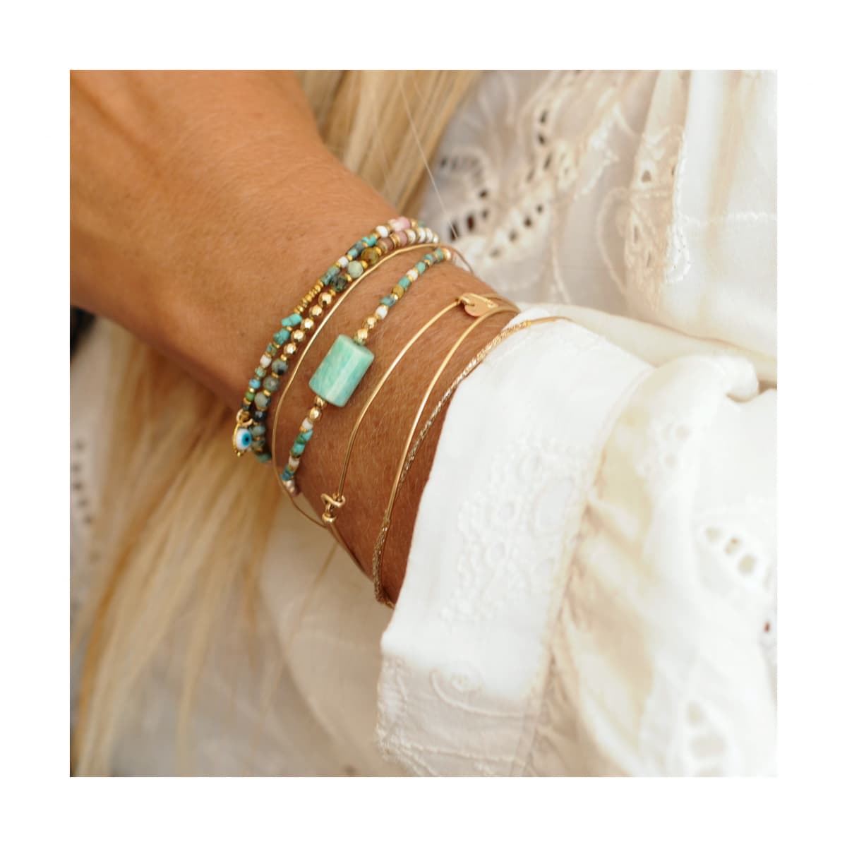 Bracelet  Anna Amazonite