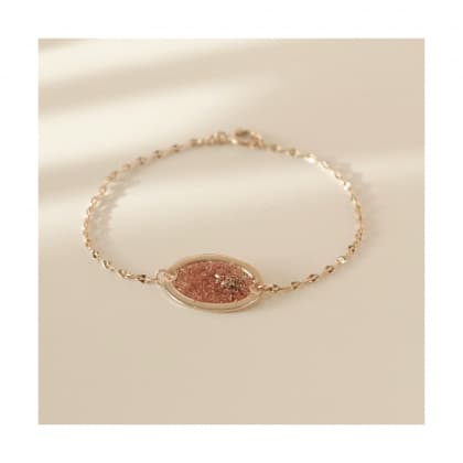 Bracelet Ekla galet gold & stone