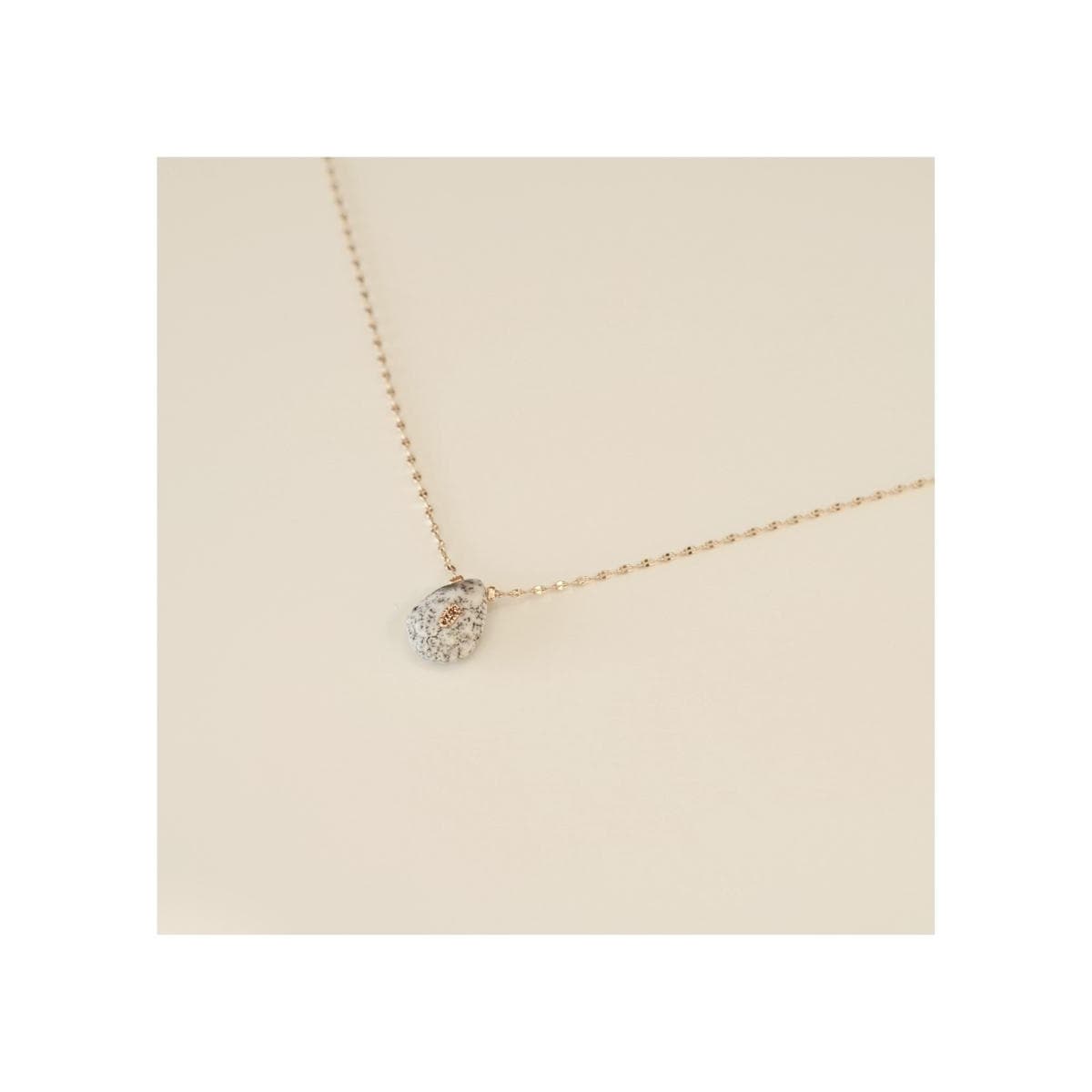 Collier Ekla Agate dendritique